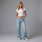 Everyday Wide-Leg Baggy Jeans