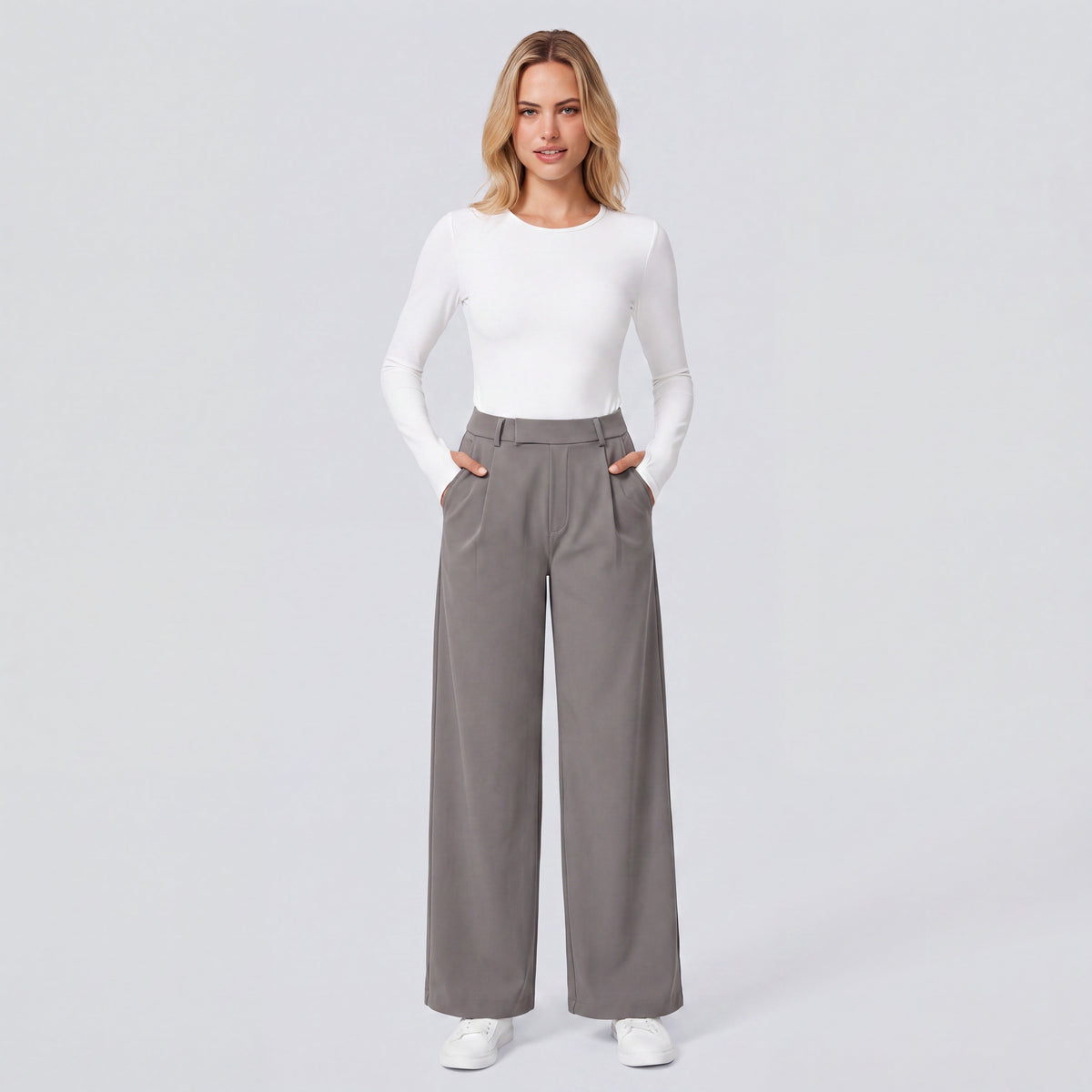 EverFlex Pro High-Waist Straight Leg Trousers