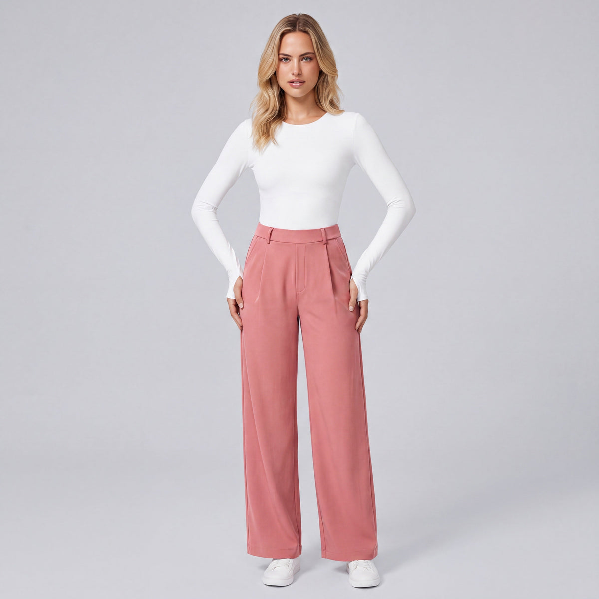 EverFlex Pro High-Waist Straight Leg Trousers