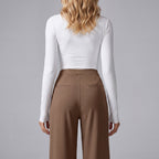 EverFlex Pro High-Waist Straight Leg Trousers