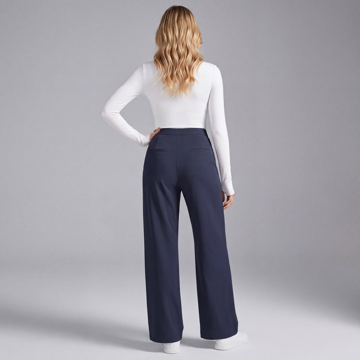 EverFlex Pro High-Waist Straight Leg Trousers