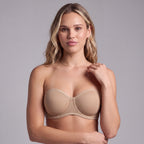 Jellysoft Sheer Balconette Strapless Bra