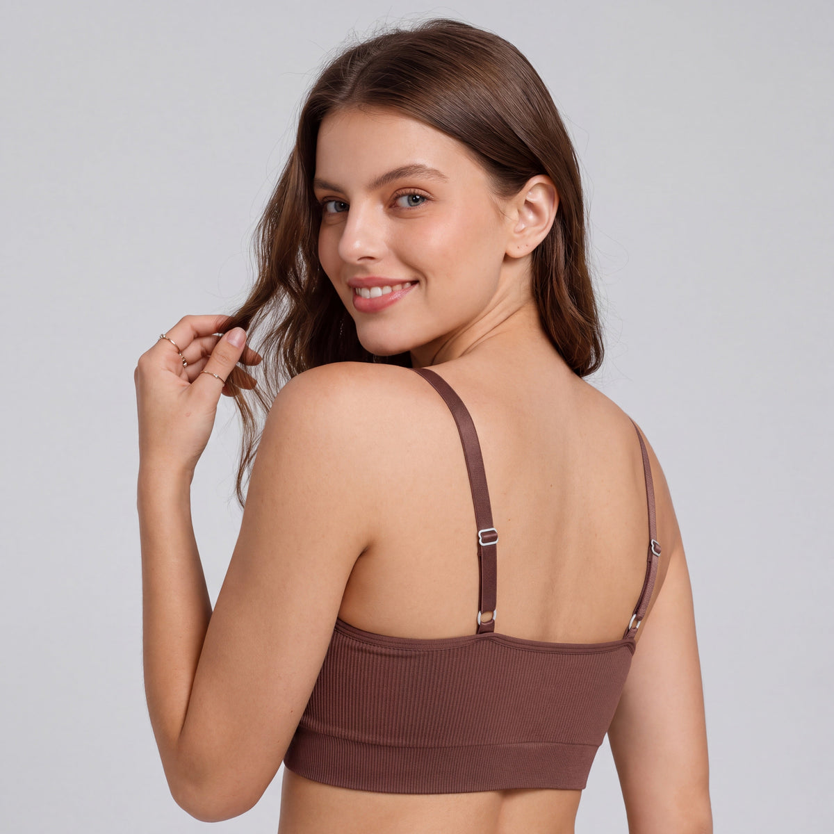 Everyday Ribbed Scoop Bra